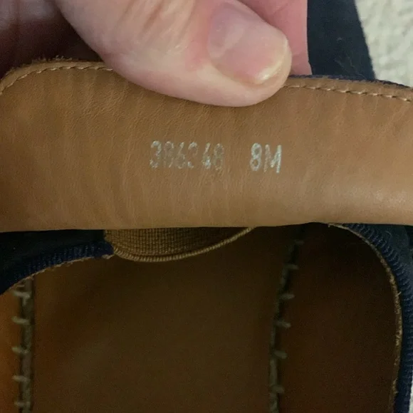 Aquatalia Navy Blue Suede Loafers - Picture 6 of 9